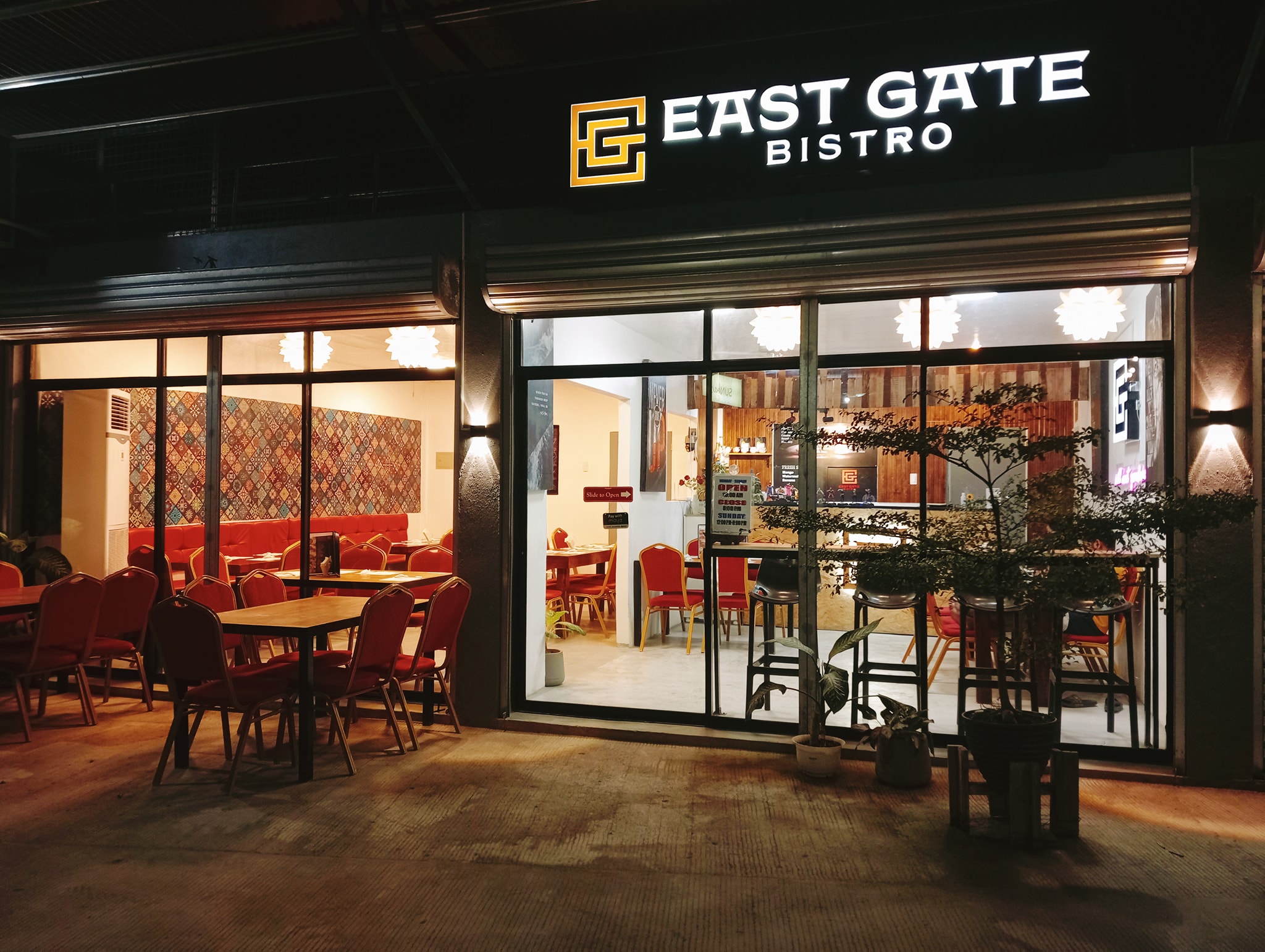 Hero background showing premium dining ambience
